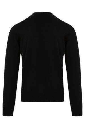 MAGLIONE GIROCOLLO IN LANA NERO GC1MLWC12R990 PAOLO FIORILLO CAPRI | Maglia girocollo | GC1MLWC12R990